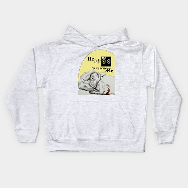 Baby lamb Kids Hoodie by Frezmade